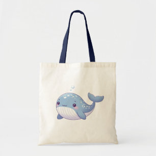 Bolso De Tela Ballenas cutáneas, costeras y náuticas