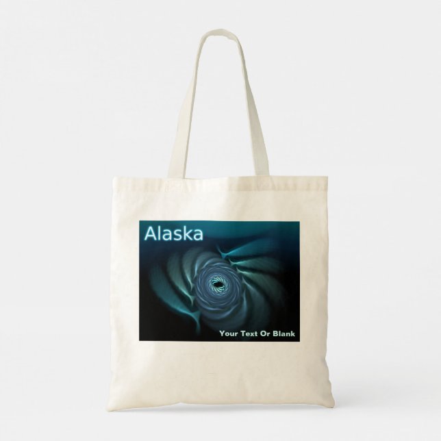 Bolso De Tela Ballenas heladas - Alaska (Reverso)