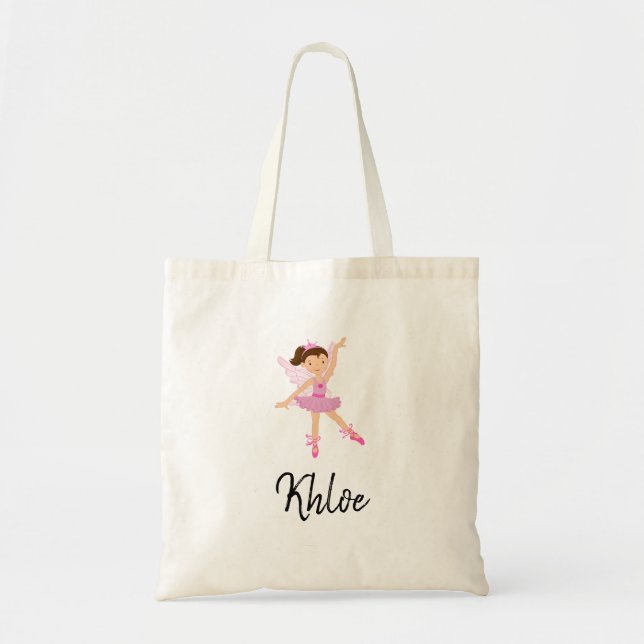 Bolso De Tela Ballerina (Frente)