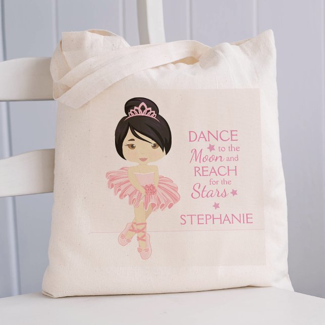 Bolso De Tela Ballerina asiática personalizada (Subido por el creador)
