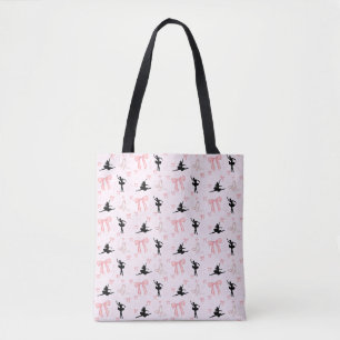 Bolso De Tela Ballerina Lazos y Ballet