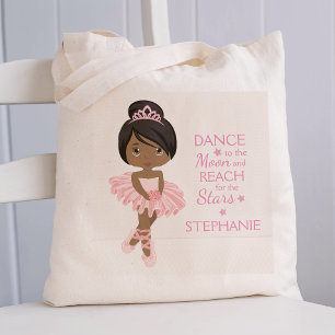 Bolso De Tela Ballerina negra