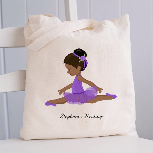 Bolso De Tela Ballerina negra personalizada (Subido por el creador)