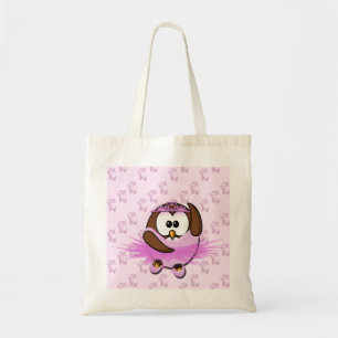 Bolso De Tela Ballerina owl - purpurina