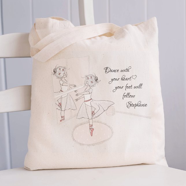 Bolso De Tela Ballerina personalizada (Subido por el creador)
