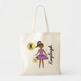 Bolso De Tela Ballerina Princess Halloween Tratamientos Monogram