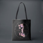 Bolso De Tela Ballerina Toe Shoes Medallion Tu Evento Tote Bag<br><div class="desc">Ella es bailarina,  así que por supuesto que va a los lugares,  así que,  ¡¿qué mejor regalo que una elegante y útil bolsa de té con mis zapatos gráficos de bonito y rosas mostrando lo que más le gusta hacer?!</div>