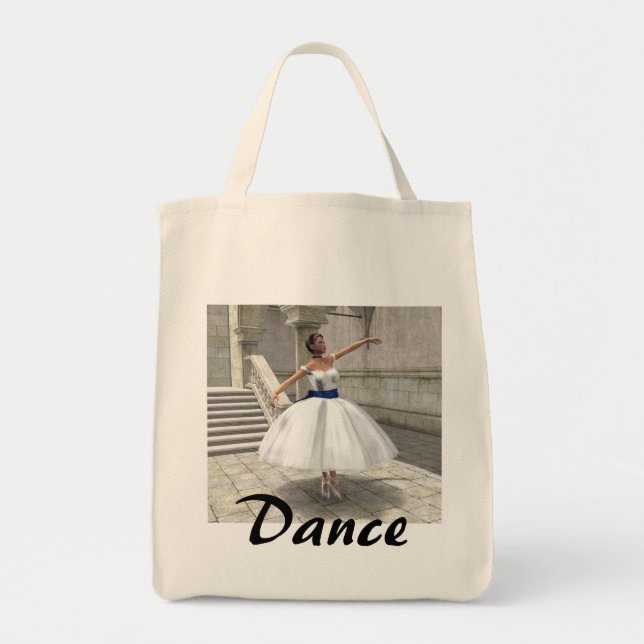 Bolso De Tela Ballerina Tote Bag (Frente)
