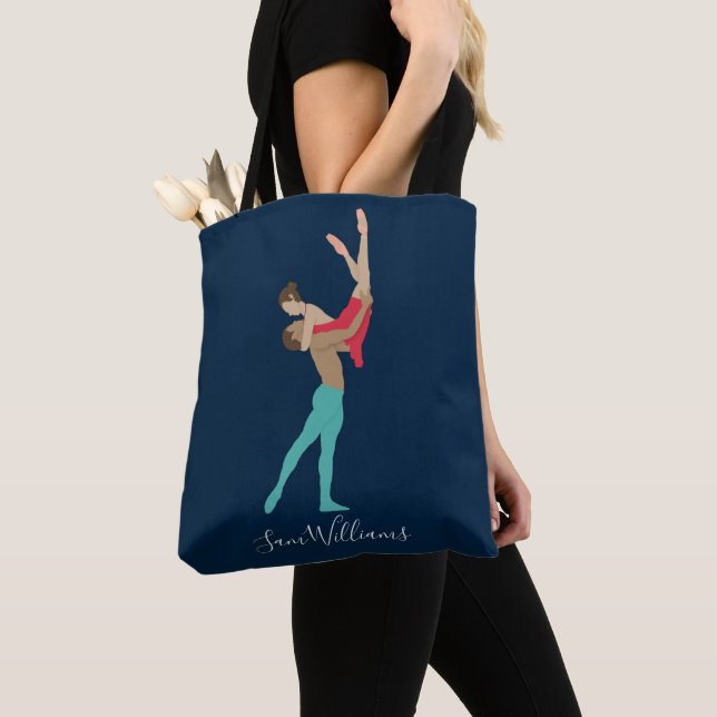 Bolso De Tela Ballet (Detalle)