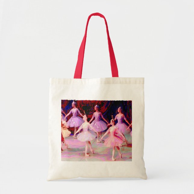 Bolso De Tela Ballet 007 (Frente)