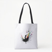 Ballet Dance Deportes Tote Bag - Elegante Woma Act