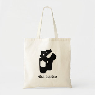 Bolso De Tela Ballet Dance Shopping Tote Bag Personalizado