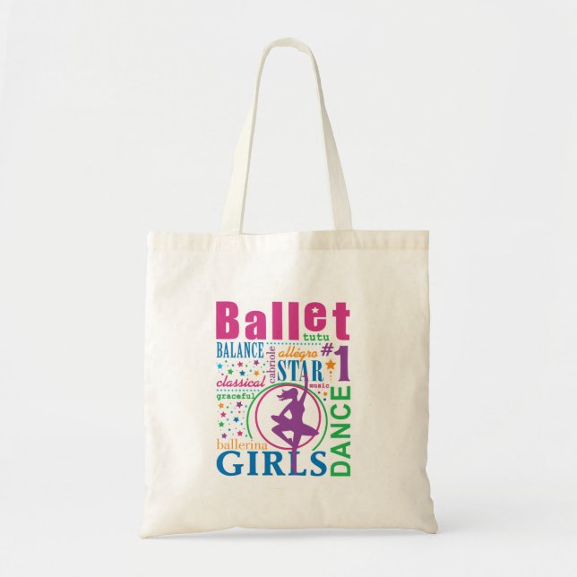 Bolso De Tela Ballet de Bourne (Frente)