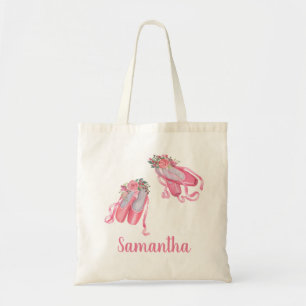 Bolso De Tela Ballet infantil personalizado Zapatos Ballerina Ro