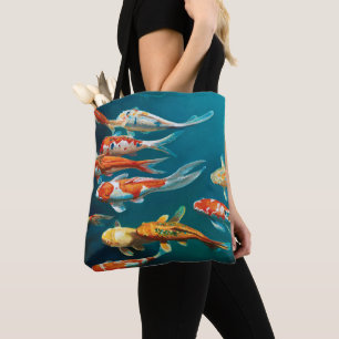 Bolso De Tela Ballet Koi -