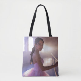 BOLSO DE TELA BALLET LOVE - BALLET & DANCE