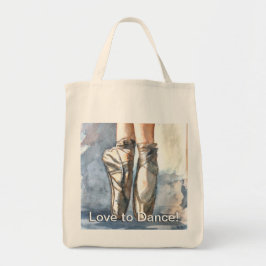 Bolso De Tela Ballet Tote Bag