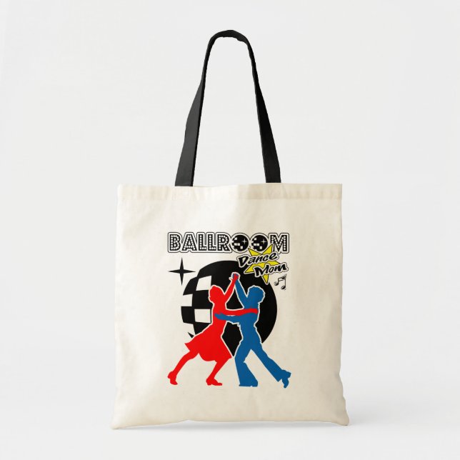 Bolso De Tela Ballroom Dance Mom (Frente)
