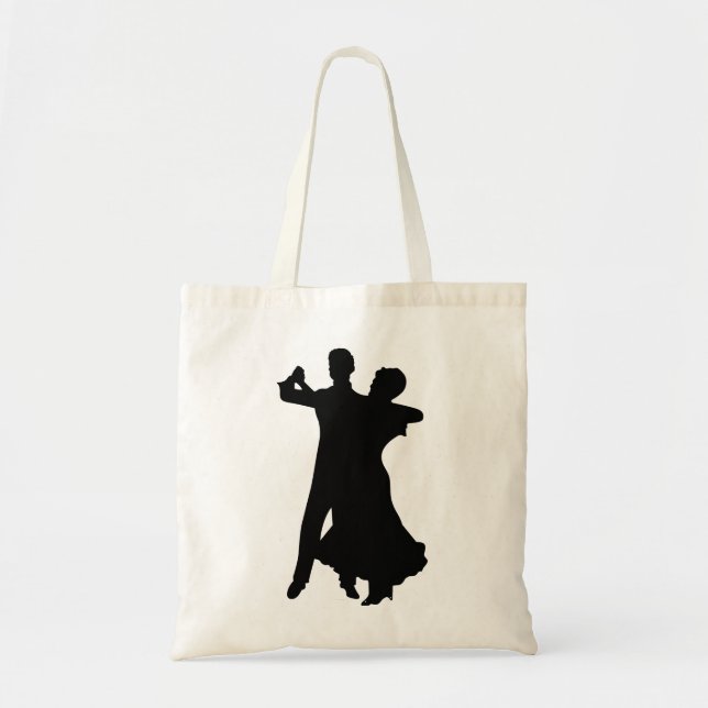 Bolso De Tela Ballroom Dancers (Frente)