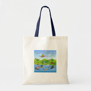 Bolso De Tela Bally te muestra el Tote de la economía mundial