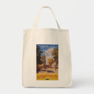 Bolso De Tela Balneario real, poster británico de los