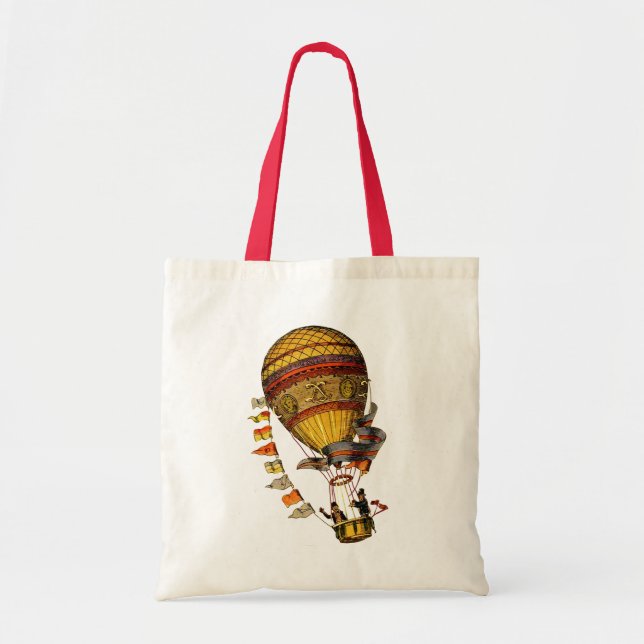 Bolso De Tela Balón de aire caliente Le Pilote (Frente)