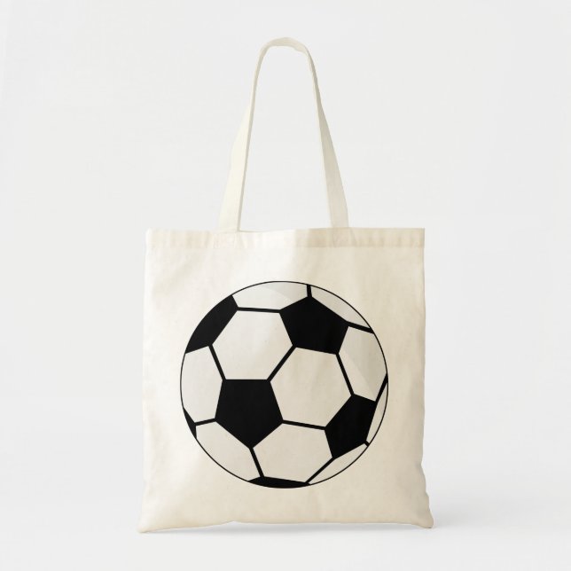 Bolso De Tela Balón de fútbol (Frente)