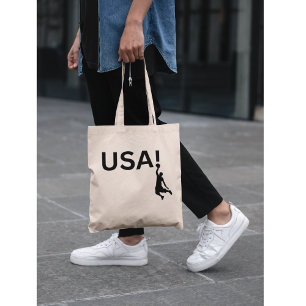 Bolso De Tela Baloncestista de Estados Unidos