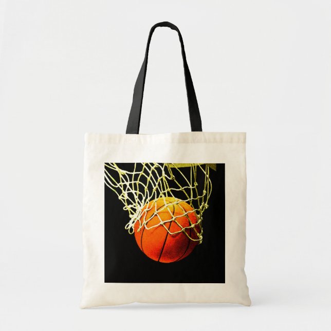 Bolso De Tela Baloncesto (Frente)