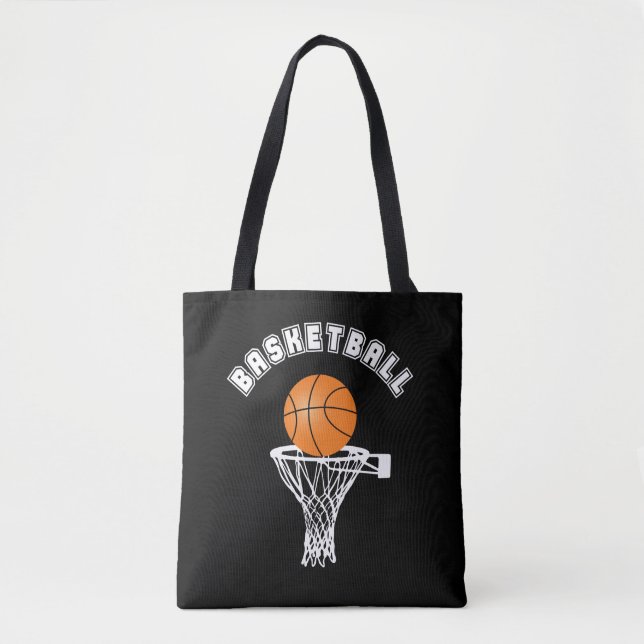 Bolso De Tela Baloncesto (Anverso)