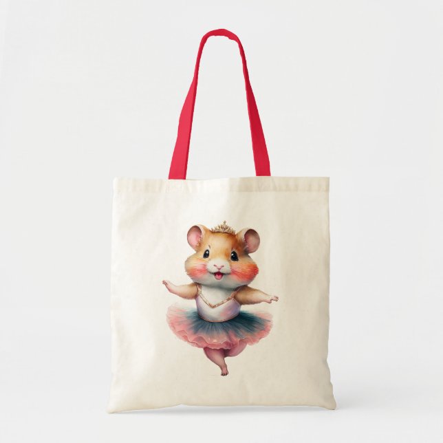 Bolso De Tela Baloncesto de baile de tiburón (Frente)