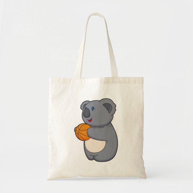 Bolso De Tela Baloncesto de Koala (Frente)