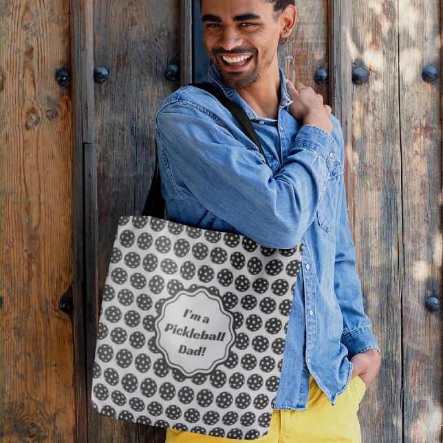 Bolso De Tela Baloncesto de moda Personalizado Negro y Blanco (Personalize this trendy black and white tote bag)