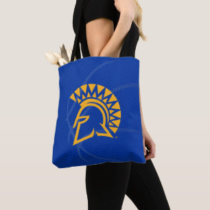 Bolso De Tela Baloncesto del estado de Spartans del estado de