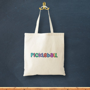 Bolso De Tela Baloncesto en la tipografía retro multicolor color