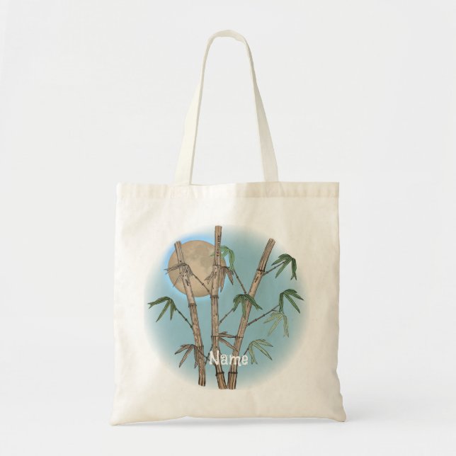 Bolso De Tela Bambú (Frente)