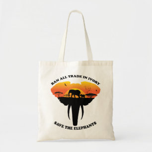 Bolso De Tela Ban Ivory
