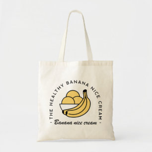 Bolso De Tela Banana nata sana fruta sana estética graciosa