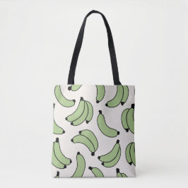 Bolso De Tela Banana Parade Sage Green