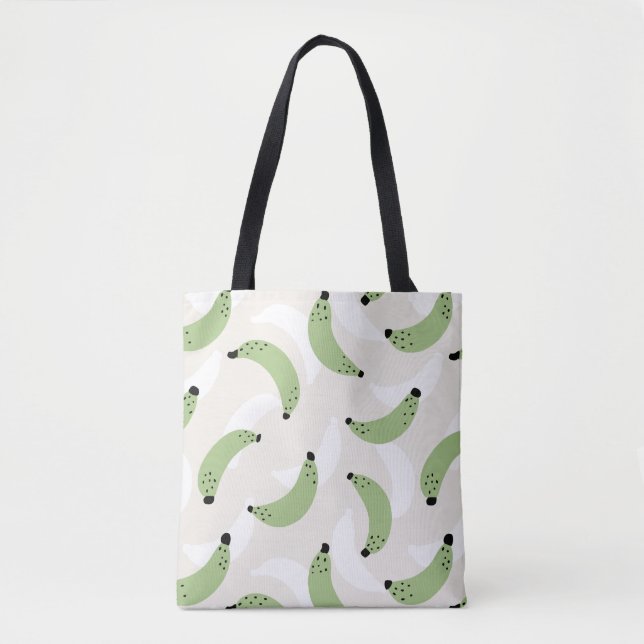 Bolso De Tela Banana Pop Sage Green (Anverso)