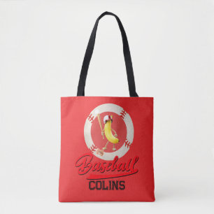 Bolso De Tela Banana Slugger Gráfico Personalizado Divertido de