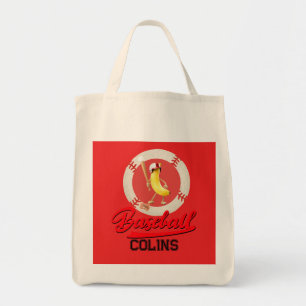 Bolso De Tela Banana Slugger Gráfico Personalizado Divertido de