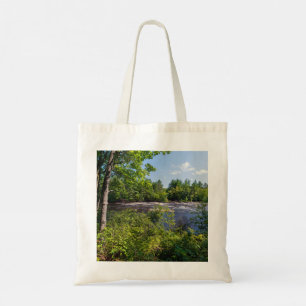 Bolso De Tela bancos y bosques rocosos en prohibición