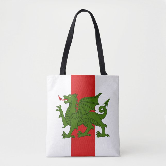 Bolso De Tela Banda de la población de medio reino de SCA Tote B (Anverso)