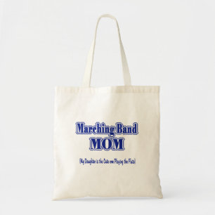 Bolso De Tela Banda de marcha mamá/ flauta