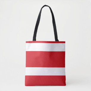 Bolso De Tela Banda roja