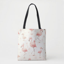 Bolso De Tela Bandada de Flamencos más Lindos