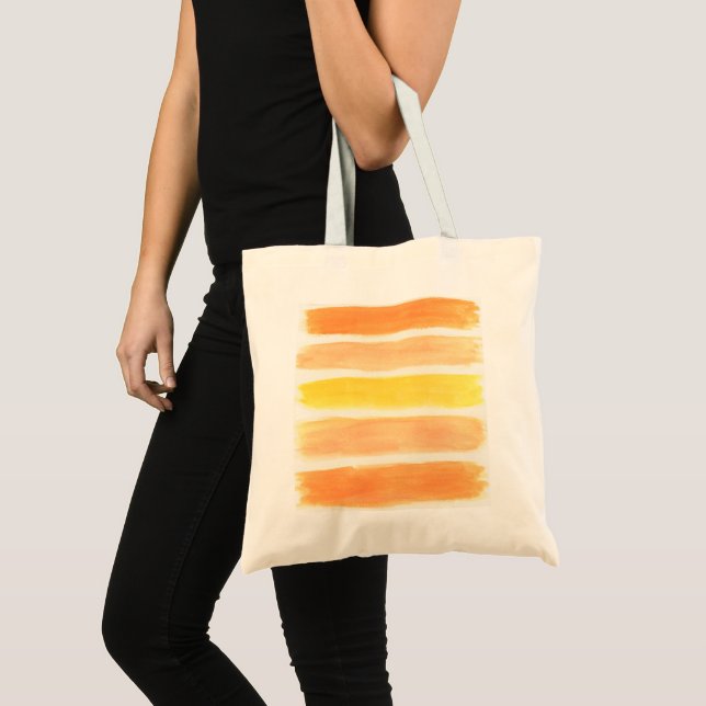 Bolso De Tela Bandas de níquel de crema (Anverso (producto))