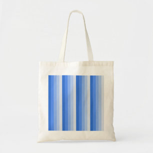 Bolso De Tela Bandas de sombra azules