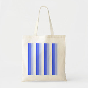 Bolso De Tela Bandas de sombra azules reales